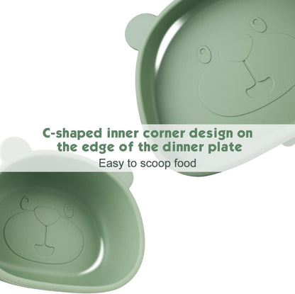 Set Piatti Bimbi con Ventosa "Basta Disastri"