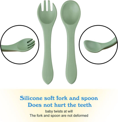 Set Piatti Bimbi con Ventosa "Basta Disastri"