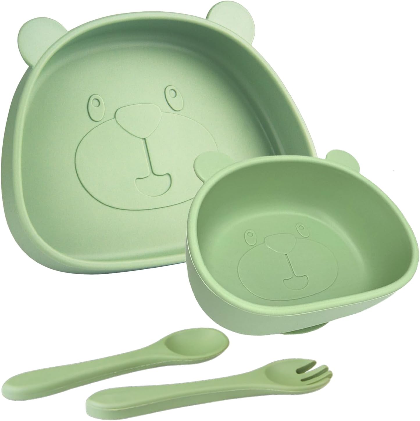 Set Piatti Bimbi con Ventosa "Basta Disastri"